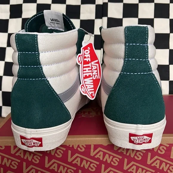 Vans Men’s Sk8-Hi Retro Sport Bistro Green Men’s sneakers - Picture 14 of 16